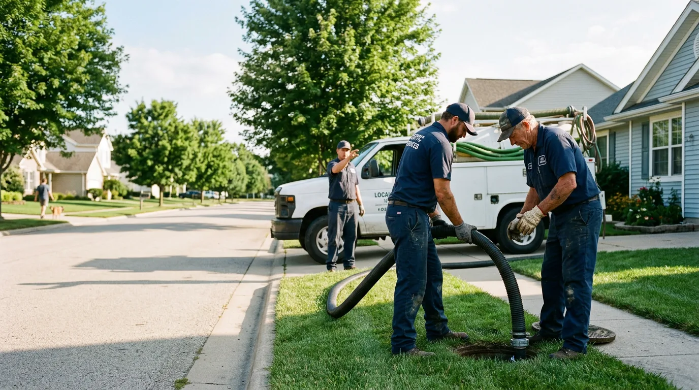 Grease Trap Pumping in Central Village, CT